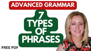 Types of Phrases | 7 Types | English Grammar | Syntax