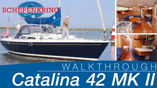 Catalina 42 MK II for sale | Yacht Walkthrough | @ Schepenkring Lelystad | 4K