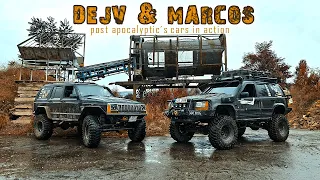 4x4 OFFROAD  | Jeep Grand Cherokee XJ ZJ & Nissan Patrol Y61| Dejv Garage & Marcos Garage