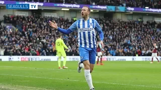 BRIGHTON & HOVE ALBION 3 WEST HAM UNITED 1