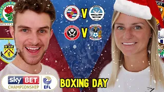 CHAMPIONSHIP BOXING DAY PREDICTIONS