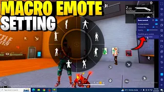 How to set macro emote in pc😲 || Free fire main fast emote kaise kare  #alphaarijit