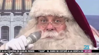 La entrevista con Marco Antonio Silva con Santa Claus - El Show de Santa Claus