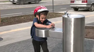 Питний фонтан на вул. Шевченка повноцінно працює