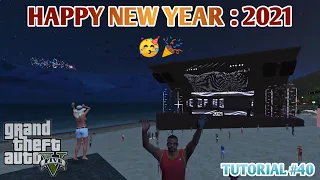 NEW YEAR MOD | GTA 5 | Hindi || By GT GAMING
