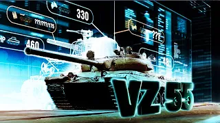 Vz. 55 имба. Поставил новое оборудование 2.0 world of tanks обзор 2021.