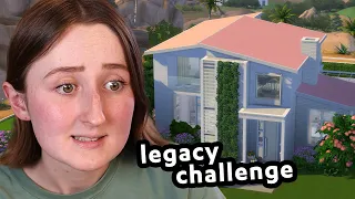 i built a mansion for my sims legacy challenge