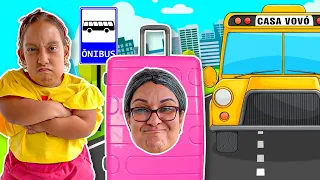 Maria Clara e férias divertidas na casa da vovó - MC Divertida | Funny Stories for Kids