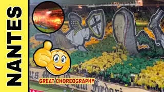 FC NANTES Euphoria | Brigade Loire Atmosphere in Stade De La Beaujoire | Nantes vs Olympiacos 2-1