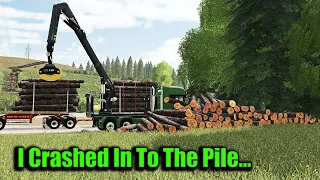 FS19 | Holmåkra 2020 | This Pile Is Now A Big Mess... | S2 E88