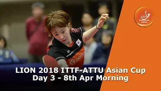 ITTF Asian Cup: Day 3...