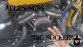 Harley Iron 883 Arlen Ness Big Sucker Air Cleaner | Stage 1 Upgrades