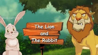 Lion and Rabbit | Panchatantra English Moral Stories For Kids | Maha Cartoon TV English