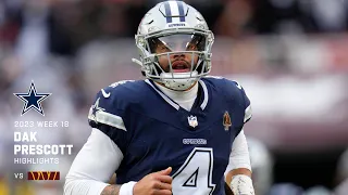 Dak Prescott's best plays in 4-TD game vs. Commanders | Week 18