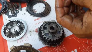 cambio de discos de clutch de motocarro torito bajaj