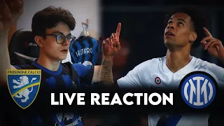 BUCHANAN GASA DI BRUTTO || LIVE REACTION FROSINONE-INTER 0-5