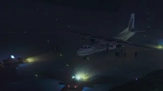 Balkan Bulgarian Airlines Flight 013 - Landing Animation
