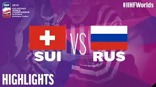 Switzerland vs. Russia - Game Highlights - #IIHFWorlds 2019