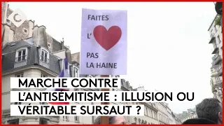 Marche contre l’antisémitisme : illusion ou véritable sursaut ? - C à vous - 13/11/2023