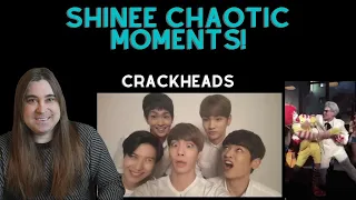 SHINee is a MESS LOL!  Reacting to "shinee being chaotic"