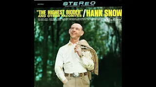 Hank Snow "'The Highest Bidder' and Other Favorites" complete 'stereo' vinyl Lp