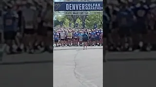 Daniel Larson at the Colfax marathon in Denver Colorado 2022