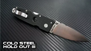 Cold Steel Hold Out III Serrated AUS8. Нож, который я не понял.
