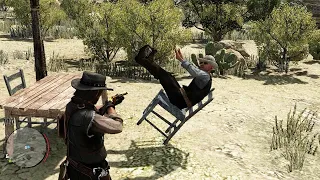 Red Dead Redemption - Funny & Brutal Ragdolls Vol.1 (Euphoria Physics)