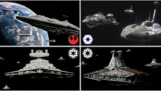 Main Factions Fleet Arrival - Star Wars Animation