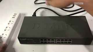 Unboxing Switch HUB 16 Port D-Link DES 1016A
