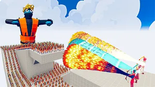 150x NARUTO +2x GIANT VS EVERY GOD - Totally Accurate Battle Simulator TABS