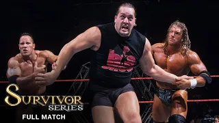 FULL MATCH - Triple H vs The Rock vs Big Show - WWE Title Triple Threat Match: Survivor Series 1999