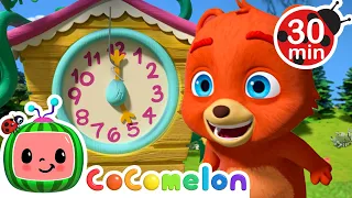 Hickory Dickory Dock 🕰️ | CoComelon Animal Time! 🐺 | Kids Learning | Sing Along Nursery Rhymes