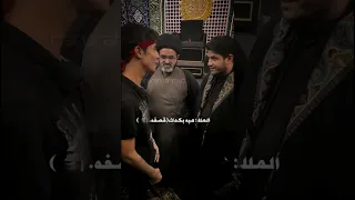 شخص اخذ مداس(نعال)  ملا محمد الجنامي 😂💔شوفو رد الملا