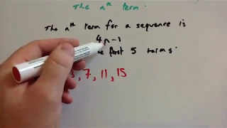 The nth Term - Corbettmaths