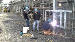 Welder throws hissy fit