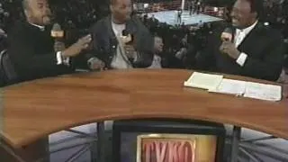 Bernard Hopkins and Roy Jones Jr. Interview 4/7/01