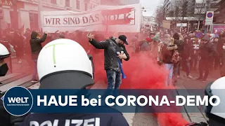 WIEN: Mehr als 40.000 Menschen protestieren gegen Corona-Maßnahmen in Österreich