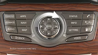 2018 Nissan Pathfinder - Map Button (if so equipped)