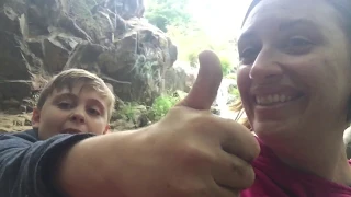 We found a waterfall!!! | Hiking the North Etiwanda Preserve