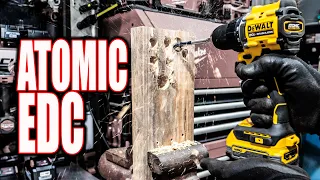 STUBBY DRILL - DeWalt DCD794 ATOMIC 20V Brushless Drill Driver Review [Shortest DeWalt Drill]