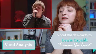 Vocal Coach Reacts to Lewis Capaldi singing "Someone You Loved " Brit Awards 2020 - Analysis