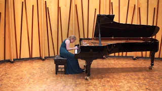 Antonina Suhanova plays Alban Berg Piano Sonata Op.1