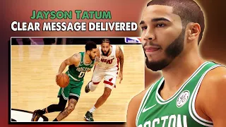 Jayson Tatum is at a loss for words after Celtics’ stunning win in Game 6 vs  Heat | JaysonTatum NBA