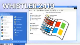 Windows Whistler Build 2419 - Overview and Install Tutorial