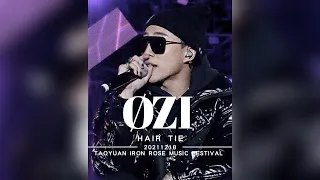 ØZI -【 Hair Tie 】LIVE 桃園 20211218 Taoyuan Iron Rose Music Festival 鐵玫瑰音樂節