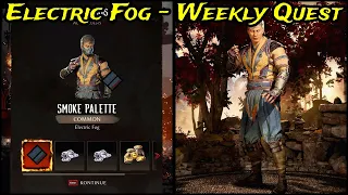 Electric Fog - Smoke (Weekly Quest) - Skin Showcase - Mortal Kombat 1
