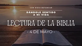 4 DE MAYO - LECTURA DE LA BIBLIA CATÓLICA