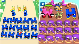 Alphabet Merge Monster Lore Vs Merge Alphabet Run, Number Lore, Alphabet Lore ⭐⭐⭐⭐⭐ abcdefghijklwxyz