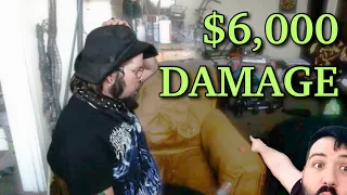 KingCobraJFS's last eviction after $6k in damage to his apartment